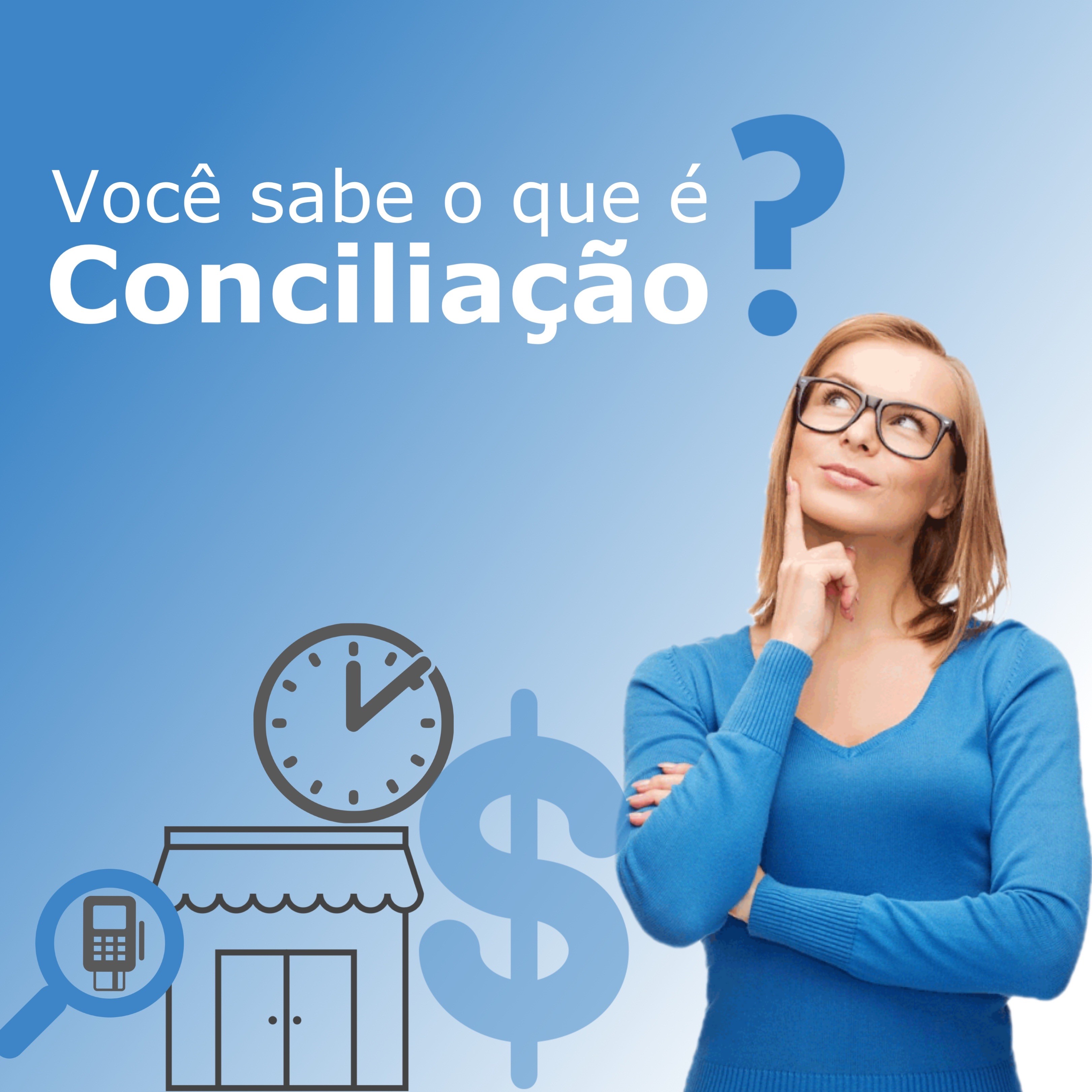 O que é conciliação de máquina de cartões?